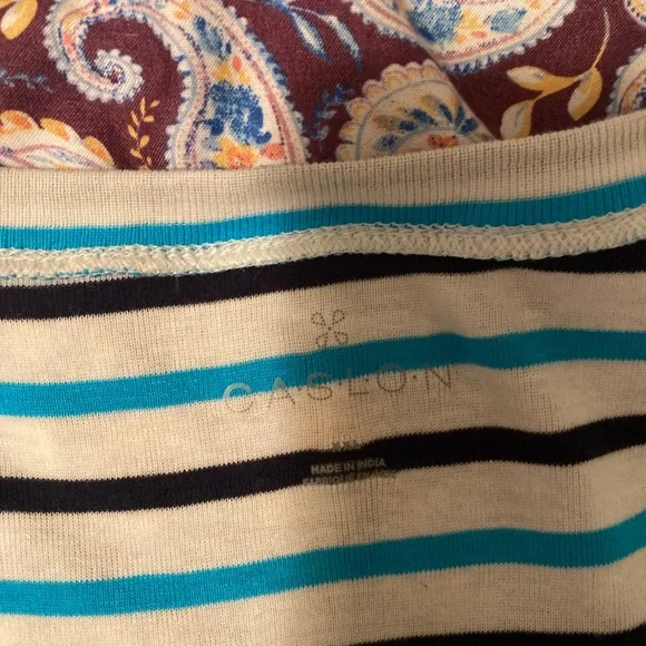 Caslon short sleeve cotton top - Picture 4 of 4